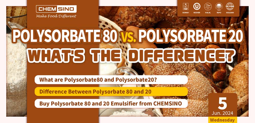 Polysorbate 80 VS. Polysorbate 20: What's the Difference?